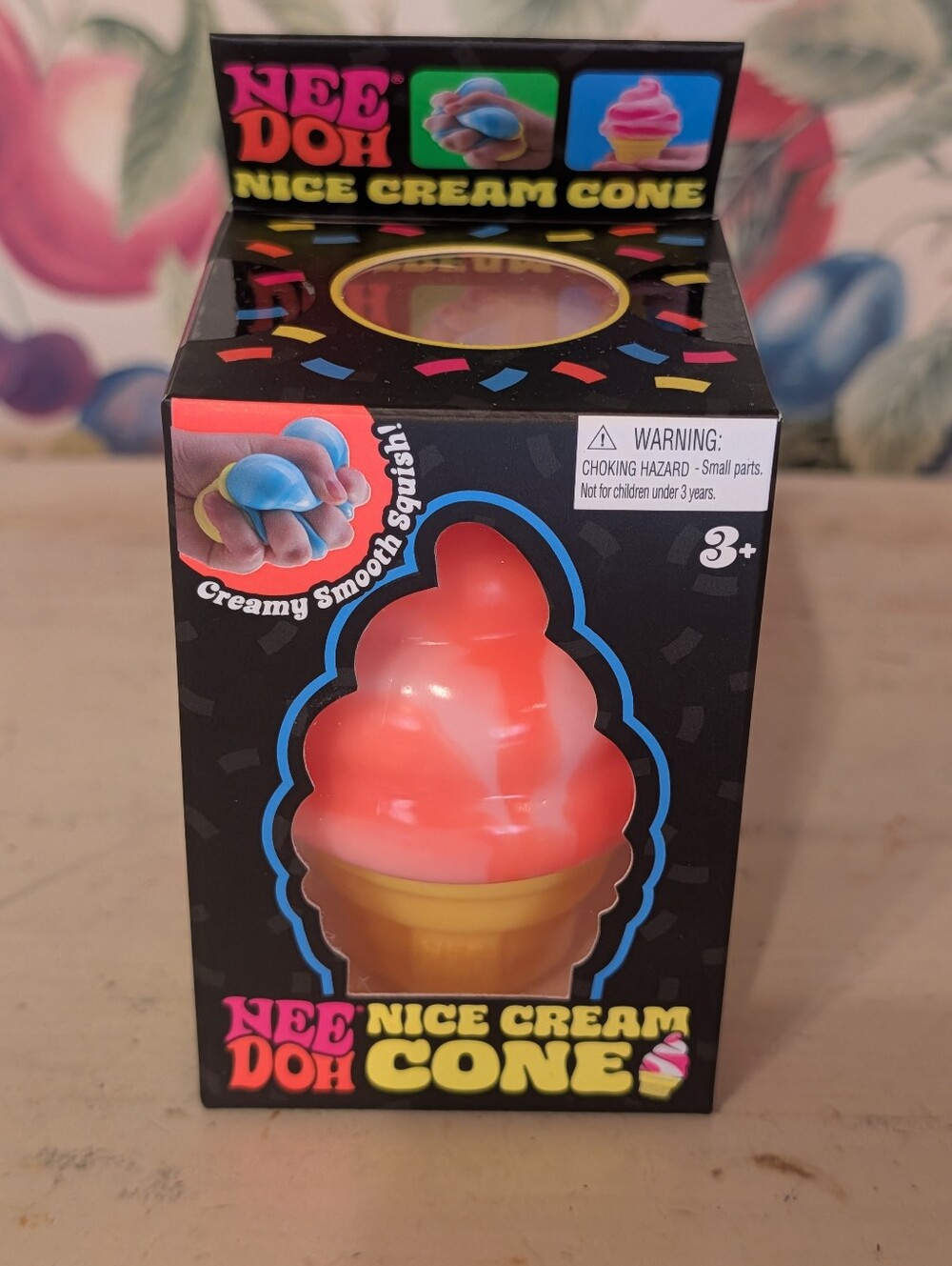 NEW AUTHENTIC Schylling Needoh Nice Cream Cone 🍦- Orange